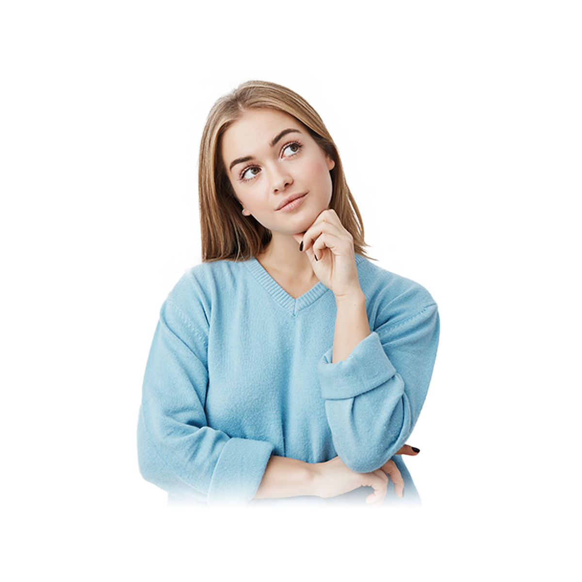 Imagen de persona pensando